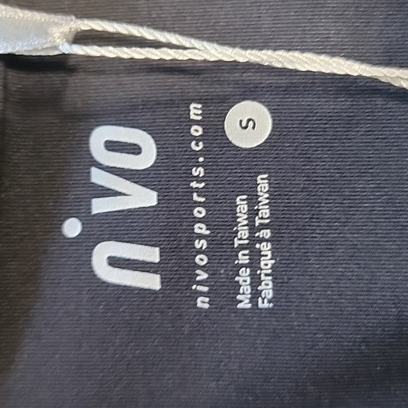 Nivo Size S Black Sleeveless Polo Style Shirt, NEW with Tag - Picture 11 of 15